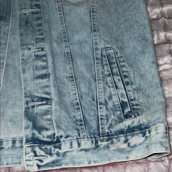 South Pole Blue‎ Denim Vest Classic Distressed - Picture 8 of 16